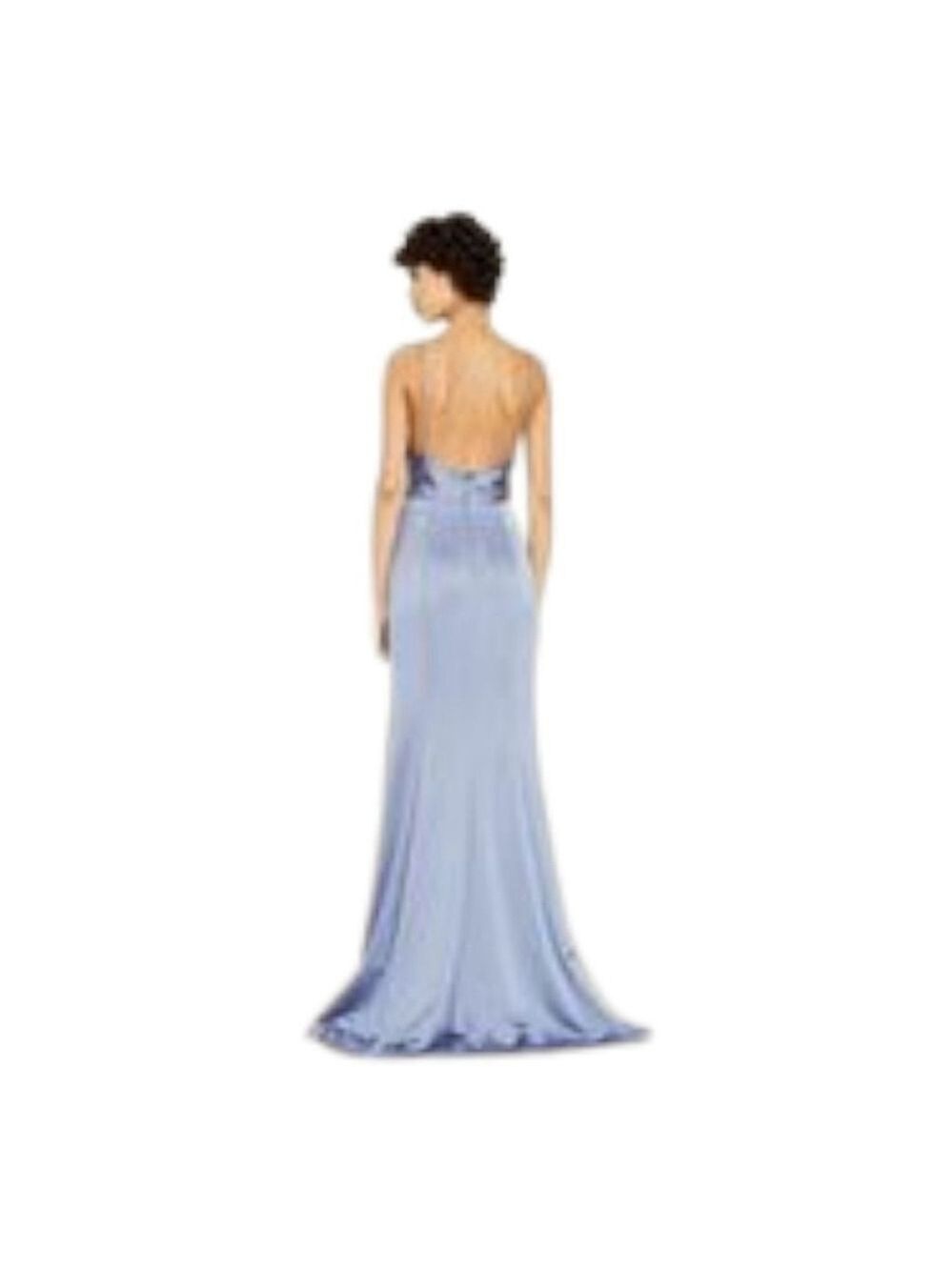 Amsale Gown Size 10 Blue - Picture 3 of 7